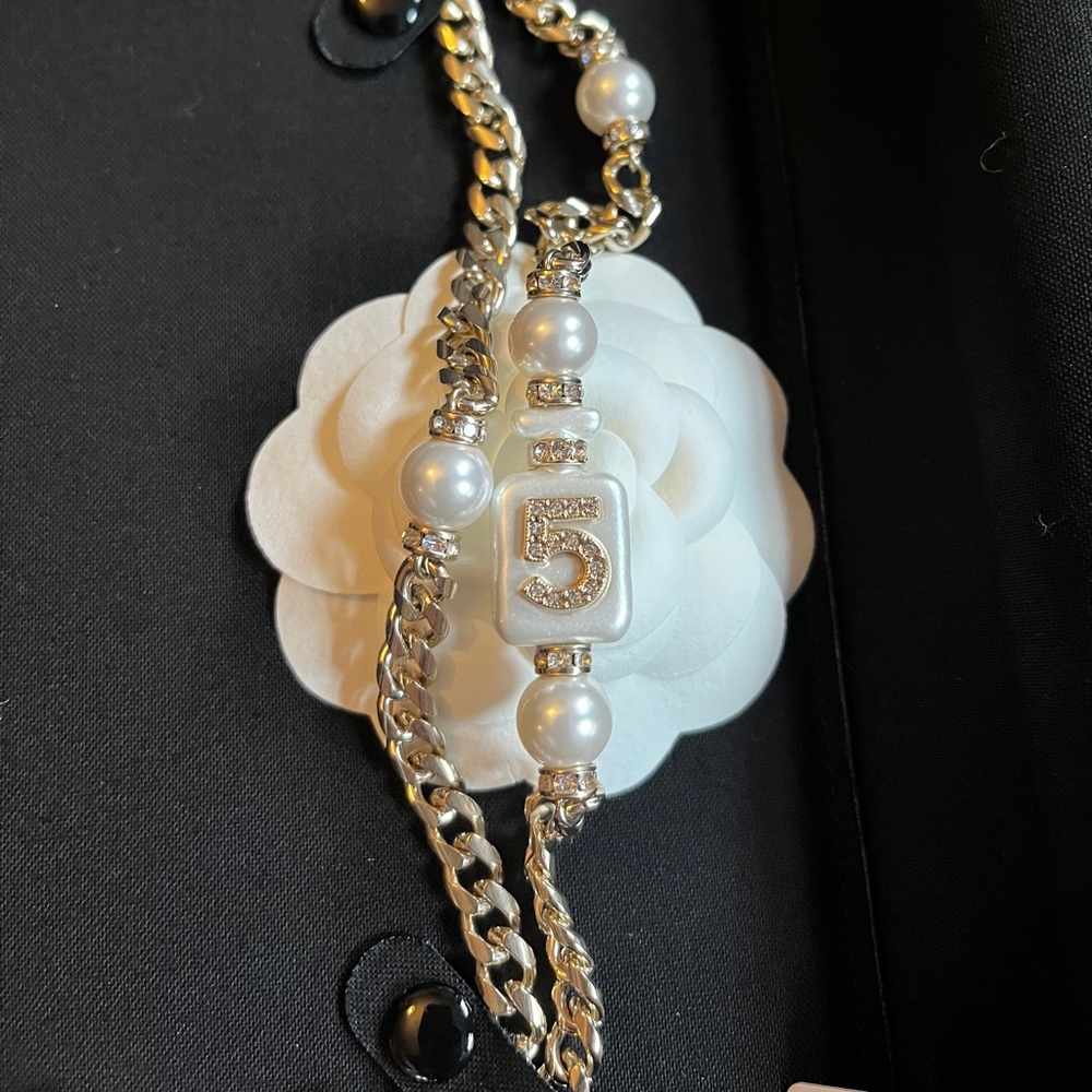 Authentic rare and sought after Chanel no. 5 bottle necklace!